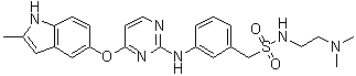 Surufatinib molecular structure (CAS 1308672-74-3)