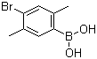 4-Bromo-2,5-dimethylphenylboronic acid molecular structure (CAS 130870-00-7)