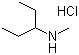 甲基-(3-戊基)胺盐酸盐分子结构 (CAS 130985-81-8)