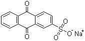 Sodium anthraquinone-2-sulfonate molecular structure (CAS 131-08-8)