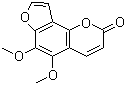 结构式 CAS# 131-12-4, 茴芹内酯