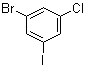 结构式 CAS# 13101-40-1, 1-溴-3-氯-5-碘苯