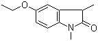 structure of CAS# 131057-63-1, 5-Ethoxy-1,3-dimethyl-2-indolinone;5-Ethoxy-1,3-dihydro-1,3-dimethyl-2H-indol-2-one