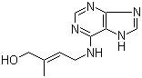 Zeatin molecular structure (CAS 13114-27-7)