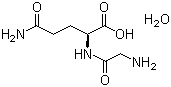 structure of CAS# 13115-71-4, Glycyl-L-glutamine monohydrate
