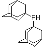 结构式 CAS# 131211-27-3, 二(1-金刚烷基)膦