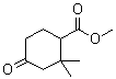 2,2-Dimethyl-4-oxocyclohexanecarboxylic acid methyl ester molecular structure (CAS 1312535-32-2)