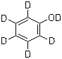 结构式 CAS# 13127-88-3, 六氘苯酚
