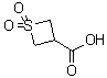 3-Thietanecarboxylic acid 1,1-dioxide molecular structure (CAS 13129-21-0)