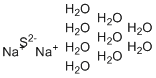 structure of CAS# 1313-84-4, Sodium sulfide nonahydrate