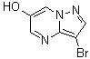 3-Bromopyrazolo[1,5-a]pyrimidin-6-ol molecular structure (CAS 1314893-97-4)