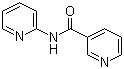 structure of CAS# 13160-07-1, N-(2-Pyridyl)nicotinamide;N-(2-Pyridinyl)-3-pyridinecarboxamide