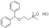 2-(Diphenylmethoxy)-N,N-dimethylethanamine N-oxide hydrochloride molecular structure (CAS 13168-00-8)