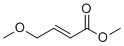4-Methoxybut-2-enoic acid methyl ester molecular structure (CAS 13168-99-5)