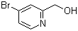 structure of CAS# 131747-45-0, 4-Bromo-2-pyridinemethanol;4-Bromopyridine-2-methanol