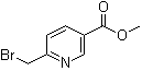 6-Bromomethylnicotinic acid methyl ester molecular structure (CAS 131803-48-0)
