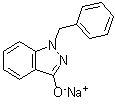1-Benzyl-1H-indazol-3-ol sodium salt molecular structure (CAS 13185-09-6)
