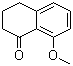 structure of CAS# 13185-18-7, 8-Methoxytetralone;8-Methoxy-1-tetralone; 8-Methoxy-3,4-dihydronaphthalen-1-one; 3,4-Dihydro-8-methoxy-1(2H)-naphthalenone