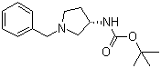(S)-(-)-1-Benzyl-3-(Boc-amino)pyrrolidine molecular structure (CAS 131852-53-4)