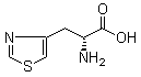结构式 CAS# 131896-42-9, beta-(4-噻唑基)-D-丙氨酸