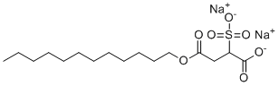 Disodium 4-dodecyl 2-sulphonatosuccinate molecular structure (CAS 13192-12-6)