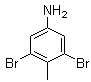 4-Amino-2,6-dibromotoluene molecular structure (CAS 13194-73-5)