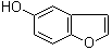 structure of CAS# 13196-10-6, 5-Hydroxybenzofuran;5-Benzofuranol
