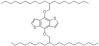 4,8-Bis[(2-octyldodecyl)oxy]benzo[1,2-b:4,5-b']dithiophene molecular structure (CAS 1320201-19-1)