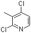 2,4-Dichloro-3-methylpyridine molecular structure (CAS 132097-09-7)
