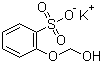 愈创木酚磺酸钾分子结构 (CAS 1321-14-8)