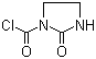 structure of CAS# 13214-53-4, 2-Oxo-1-imidazolidinecarbonyl chloride;2-Oxoimidazolidine-1-carbonyl chloride