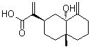 5alpha-羟基木香酸分子结构 (CAS 132185-83-2)