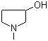 3-羟基-1-甲基四氢吡咯分子结构 (CAS 13220-33-2)