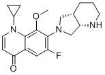 Moxifloxacin Decarboxy Analog molecular structure (CAS 1322062-57-6)