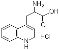 2-Amino-3-(1,2-dihydro-2-oxoquinoline-4-yl)propionic acid hydrochloride molecular structure (CAS 132210-24-3)