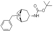 [(3-endo)-8-(Phenylmethyl)-8-azabicyclo[3.2.1]oct-3-yl]carbamic acid 1,1-dimethylethyl ester molecular structure (CAS 132234-70-9)
