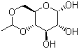 4,6-O-Ethylidene-alpha-D-glucose molecular structure (CAS 13224-99-2)