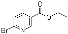结构式 CAS# 132334-98-6, 6-溴烟酸乙酯