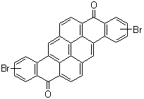 structure of CAS# 1324-35-2, Vat Orange 2;C.I. 59705; Dibromopyranthrene-8,16-dione