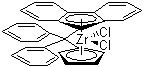 Diphenylmethylidene(cyclopentadienyl)(9-fluorenyl)zirconium dichloride molecular structure (CAS 132510-07-7)