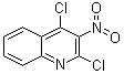 2,4-Dichloro-3-nitroquinoline molecular structure (CAS 132521-66-5)