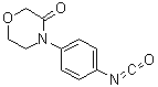 4-(3-Oxomorpholino)phenyl isocyanate molecular structure (CAS 1325210-64-7)