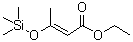 3-(Trimethylsilyloxy)crotonic acid ethyl ester molecular structure (CAS 13257-83-5)