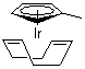 结构式 CAS# 132644-88-3, (甲基环戊二烯基)(1,5-环辛二烯)铱(I)