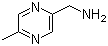 structure of CAS# 132664-85-8, 2-(Aminomethyl)-5-methylpyrazine