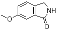 6-Methoxy-2,3-dihydroisoindol-1-one molecular structure (CAS 132680-54-7)