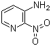 structure of CAS# 13269-19-7, 2-Nitro-3-pyridinamine;2-Nitropyridin-3-amine; 3-Amino-2-nitropyridine
