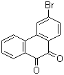 结构式 CAS# 13292-05-2, 3-溴-9,10-菲醌