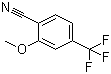 结构式 CAS# 132927-08-3, 2-甲氧基-4-(三氟甲基)苯腈