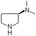 (R)-3-Dimethylaminopyrrolidine molecular structure (CAS 132958-72-6)